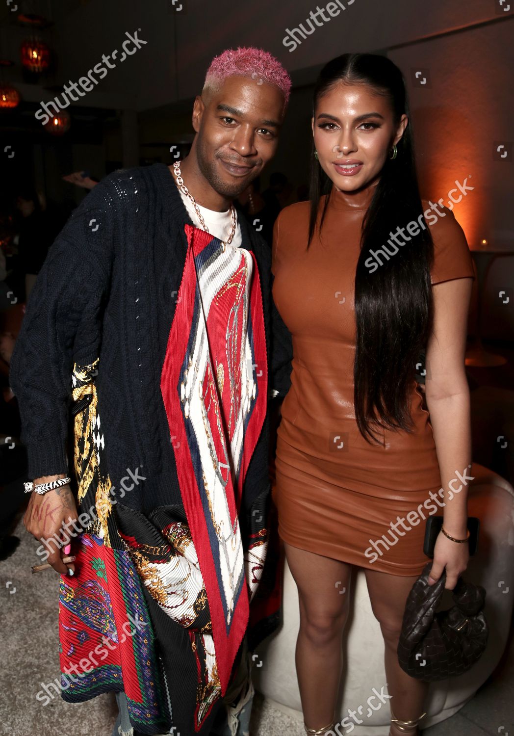 Kid Cudi Amanda Trivizas Attend Amazon Editorial Stock Photo - Stock