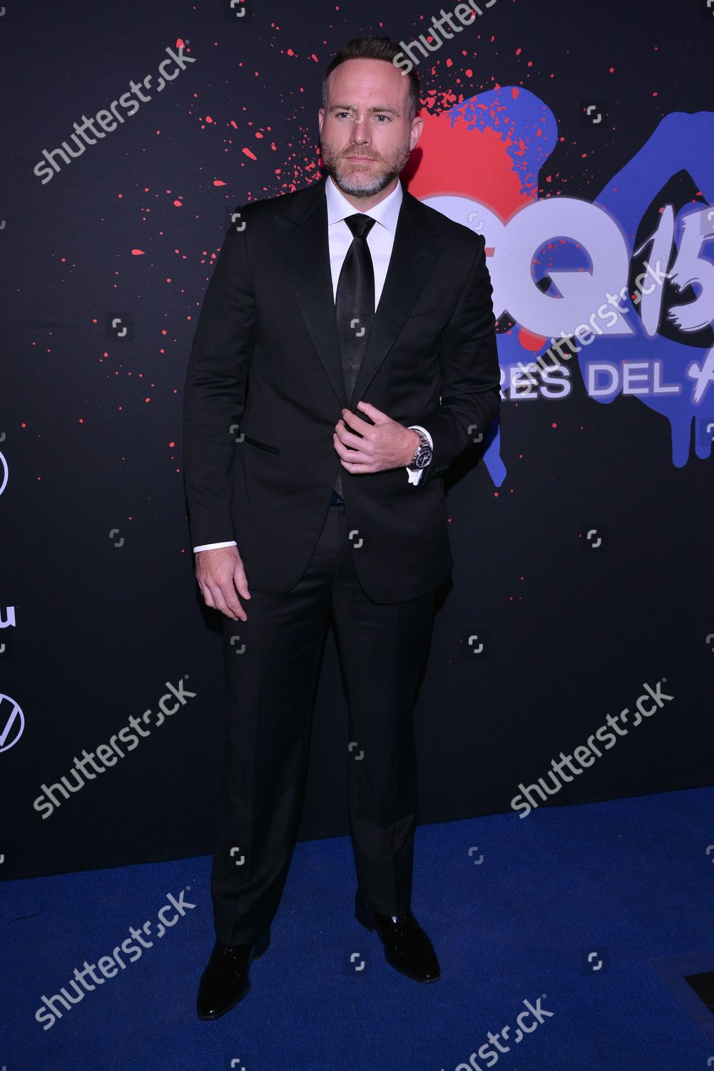 Actor Erik Hayser Poses Photos During Editorial Stock Photo Stock