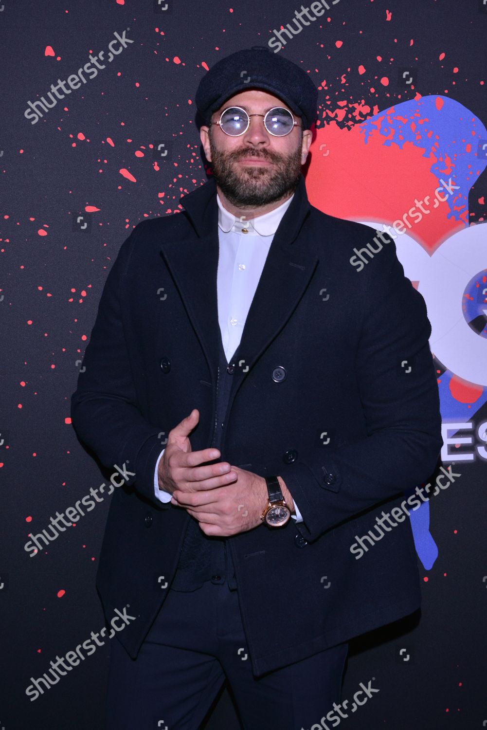 Actor Alejandro Nones Poses Photos During Editorial Stock Photo - Stock