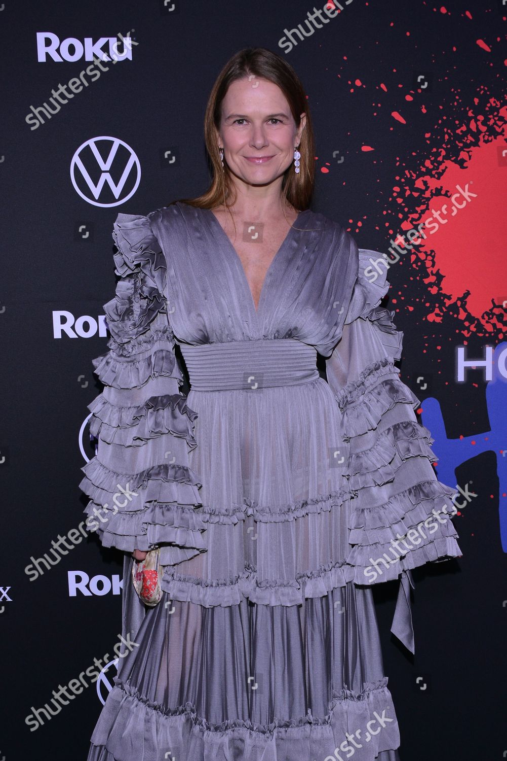 Actress Nailea Norvind Poses Photos During Editorial Stock Photo