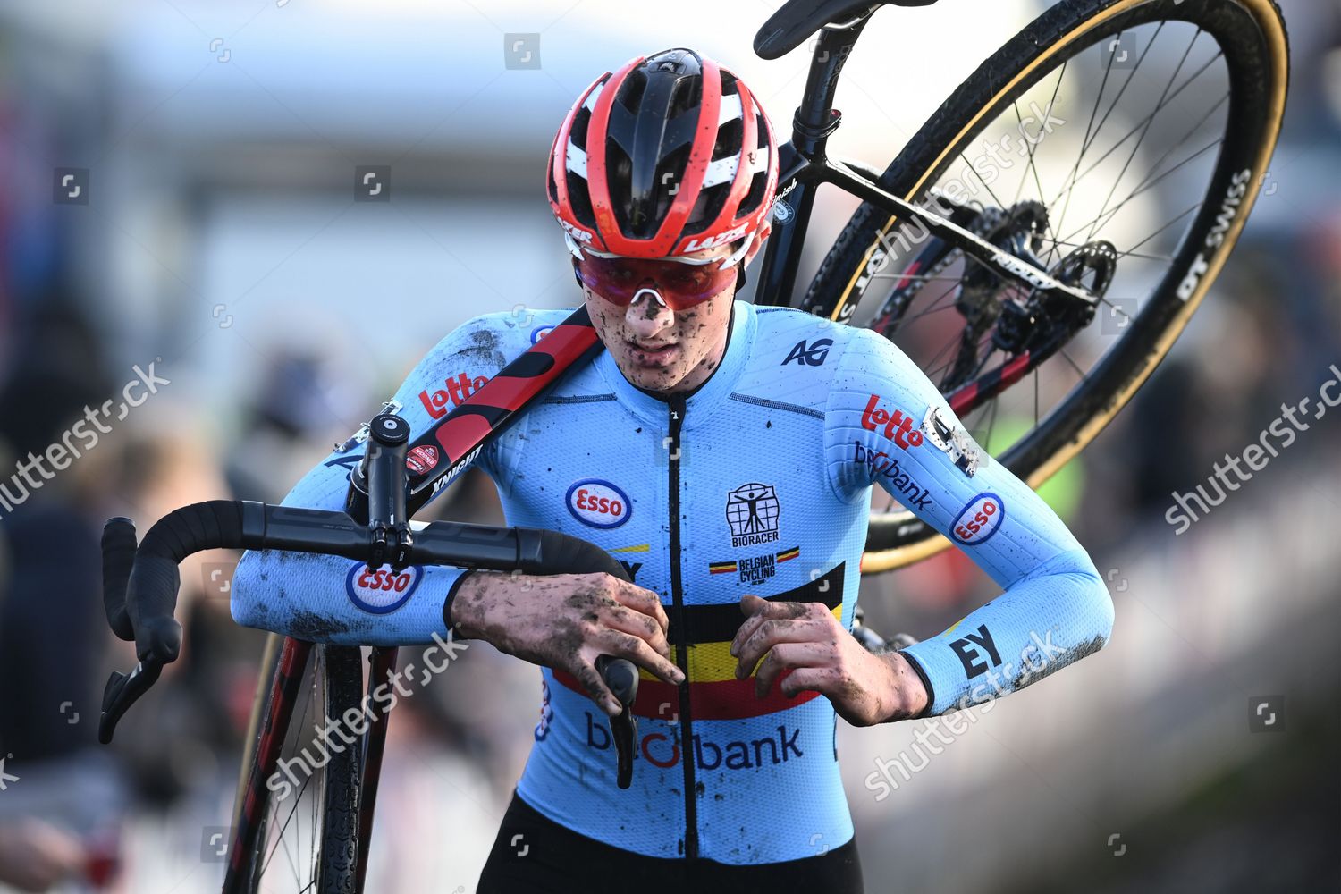 Belgian Toon Vandebosch Pictured Action During Editorial Stock Photo