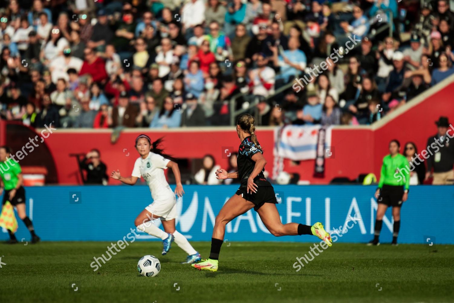 Sarah Gorden 11 Chicago Red Stars Editorial Stock Photo - Stock Image ...