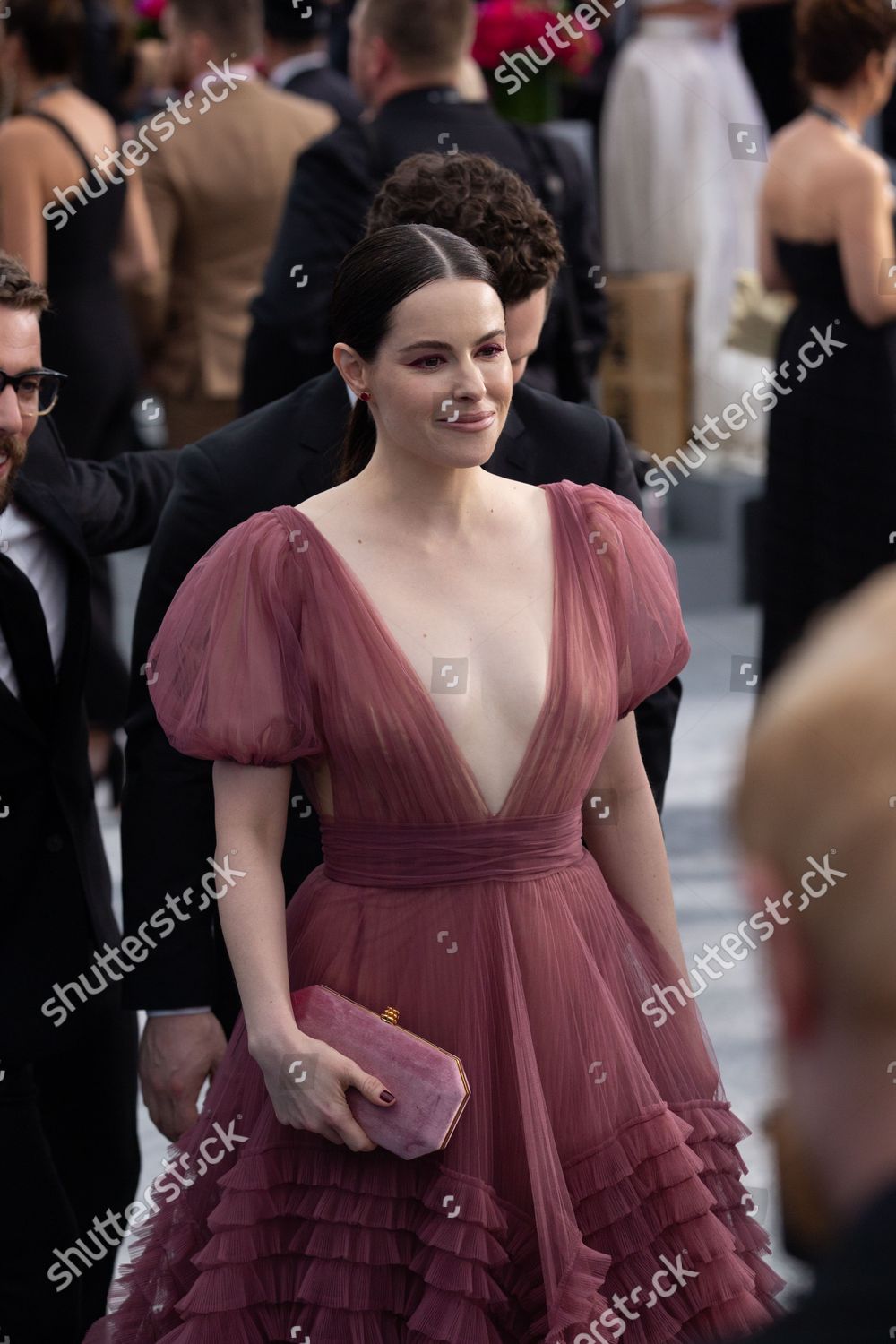 Emily Hampshire Arriving On Red Carpet Editorial Stock Photo - Stock