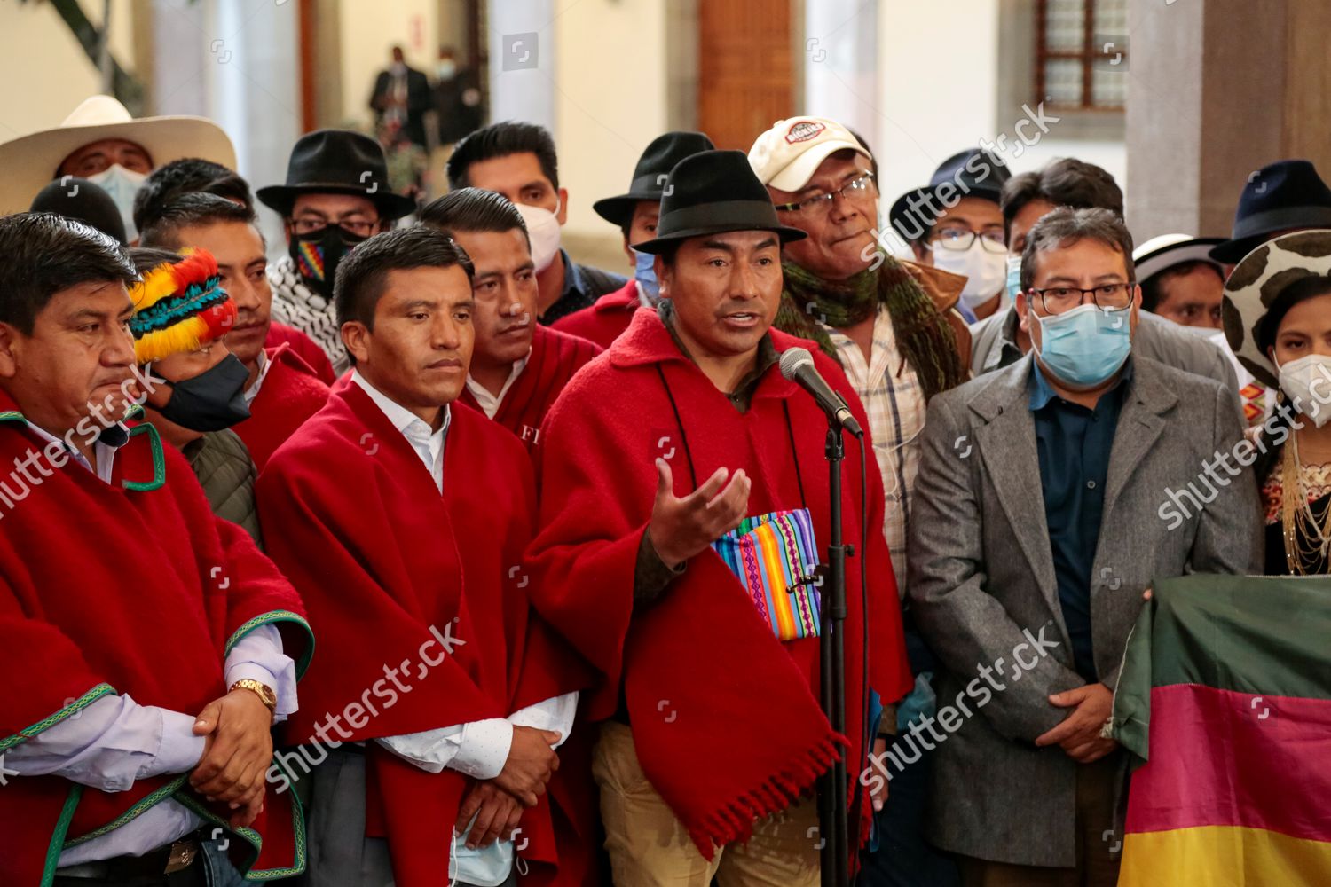 President Confederation Indigenous Nationalities Ecuador Conaie ...