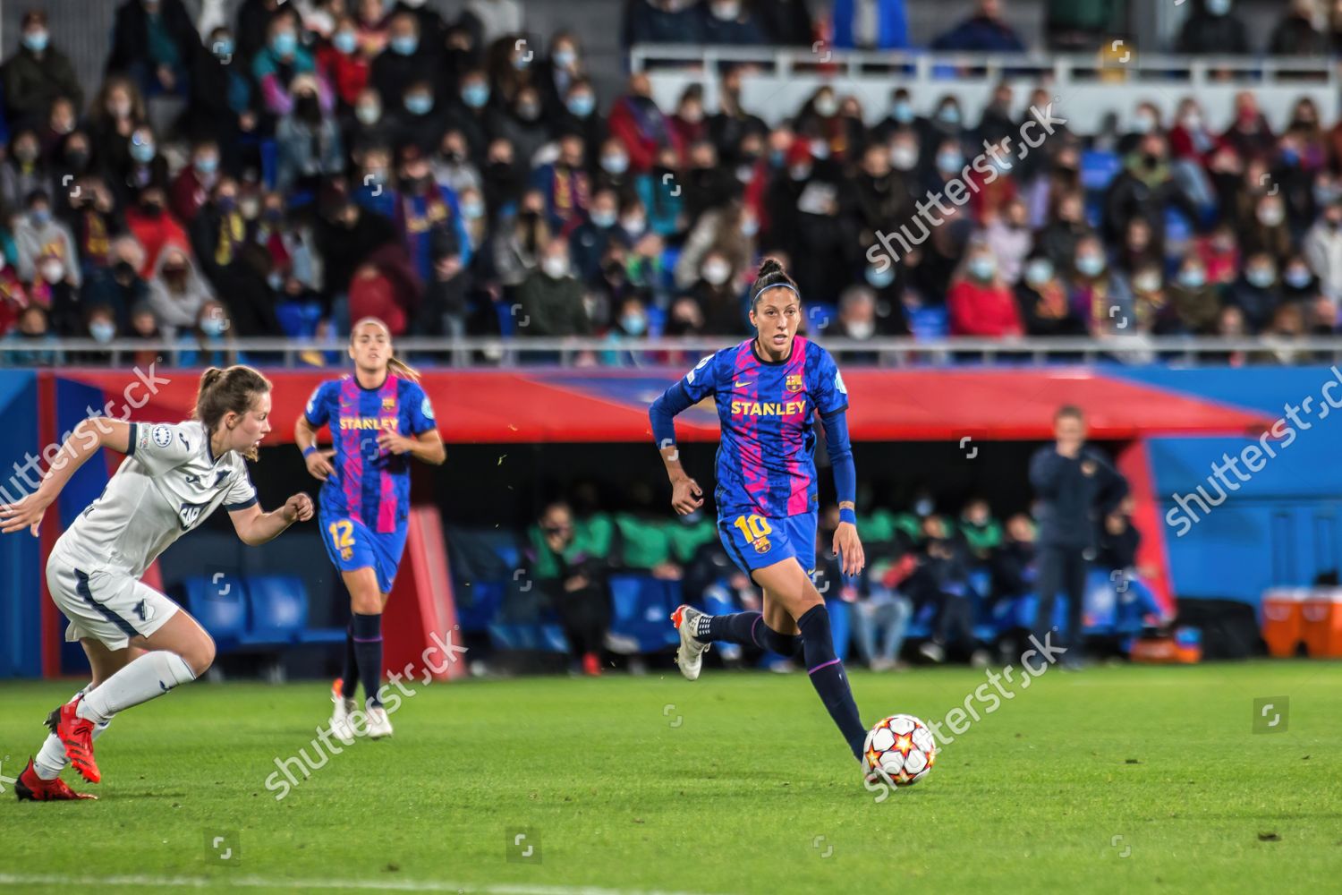 Jenni Hermoso of FC Barcelona seen during the UEFA Women's Champions League  match between FC Barcelona Femeni and TSG 1899 Hoffenheim Frauen at Johan  Cruyff Stadium. Final score; FC Barcelona Femeni 4:0