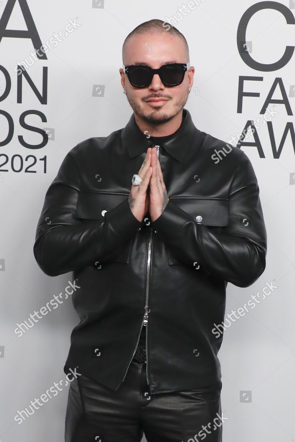 J Balvin at the 2021 CFDA Fashion Awards