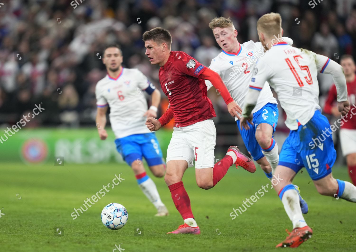 Joakim Maehle Denmark During Denmark Against Editorial Stock Photo ...