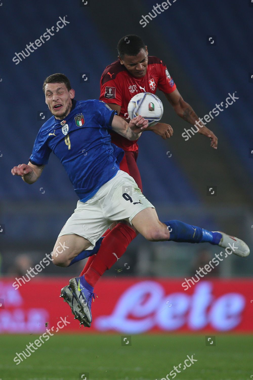 Belotti Italy Akanji Manuel Swi Action Editorial Stock Photo - Stock ...