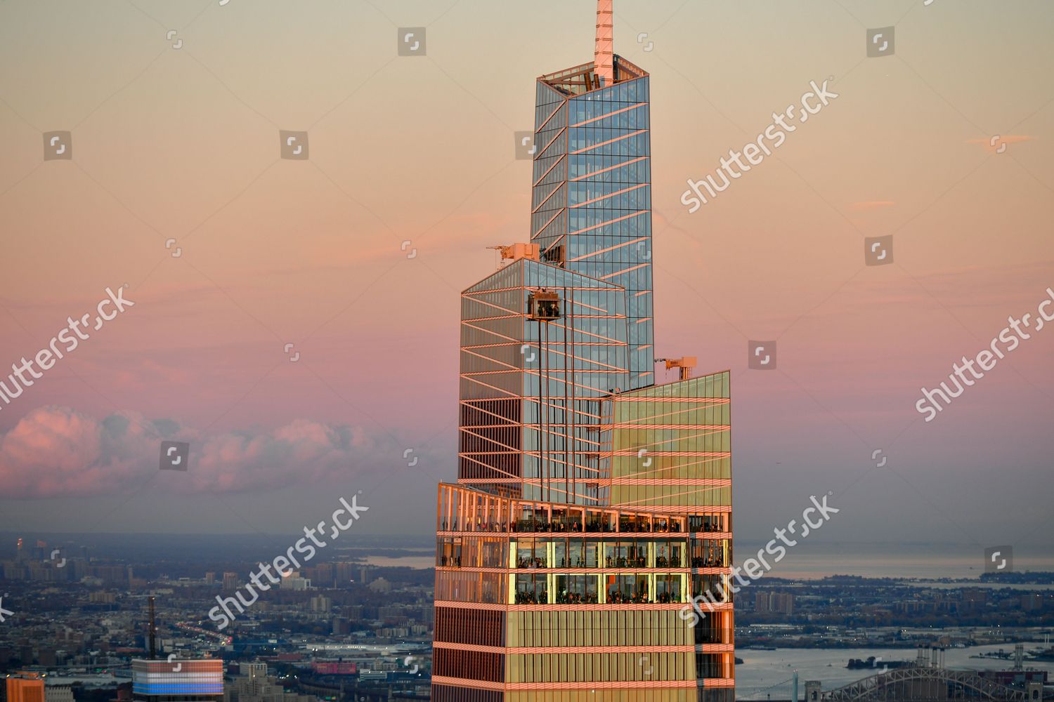 View One Vanderbilt Seen Empire State Editorial Stock Photo - Stock