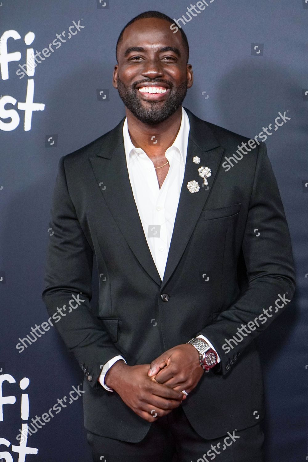 Actor Shamier Anderson Arrives 2021 Afi Editorial Stock Photo - Stock ...