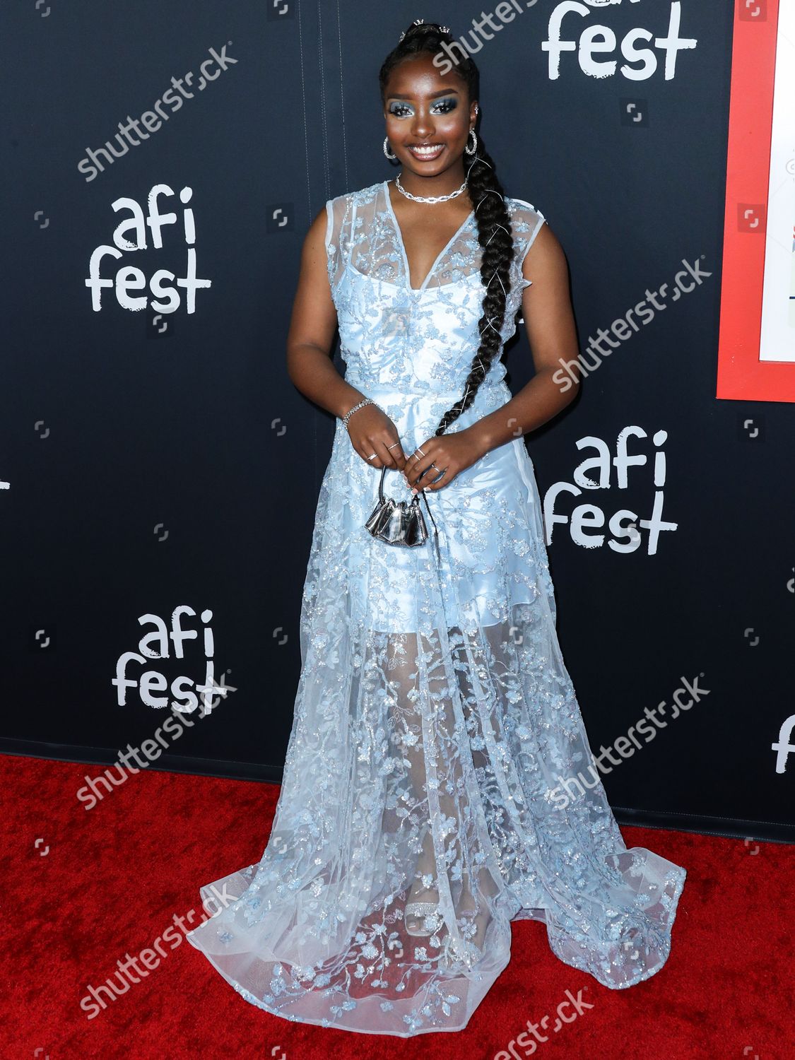 Actress Daniele Lawson Arrives 2021 Afi Editorial Stock Photo - Stock ...