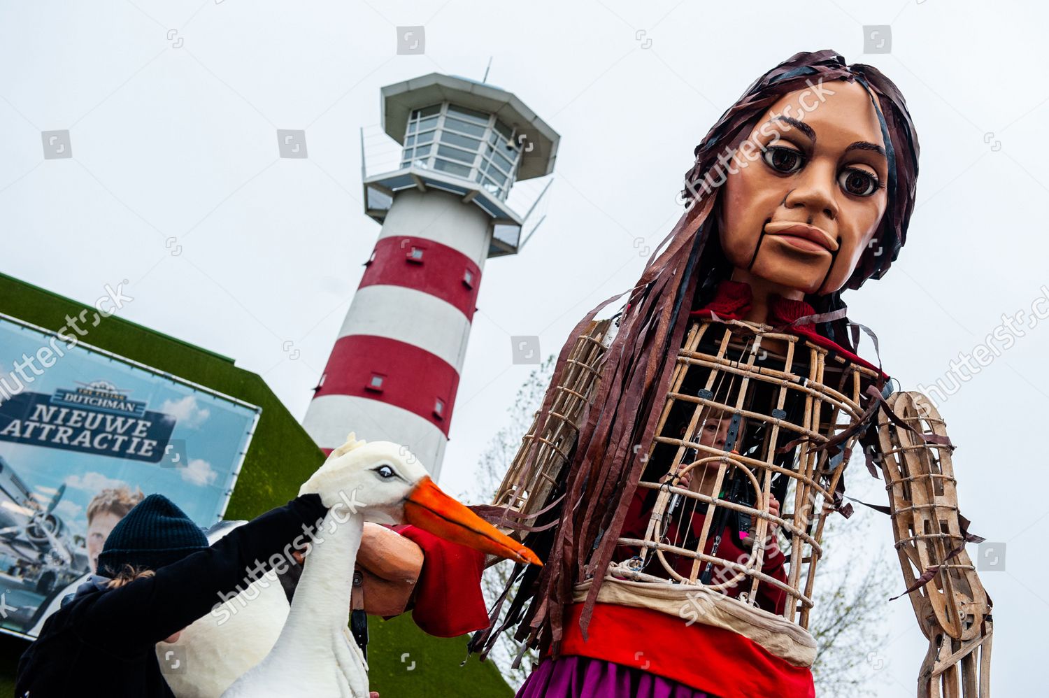 Giant Puppet Little Amal Nineyearold Syrian Editorial Stock Photo