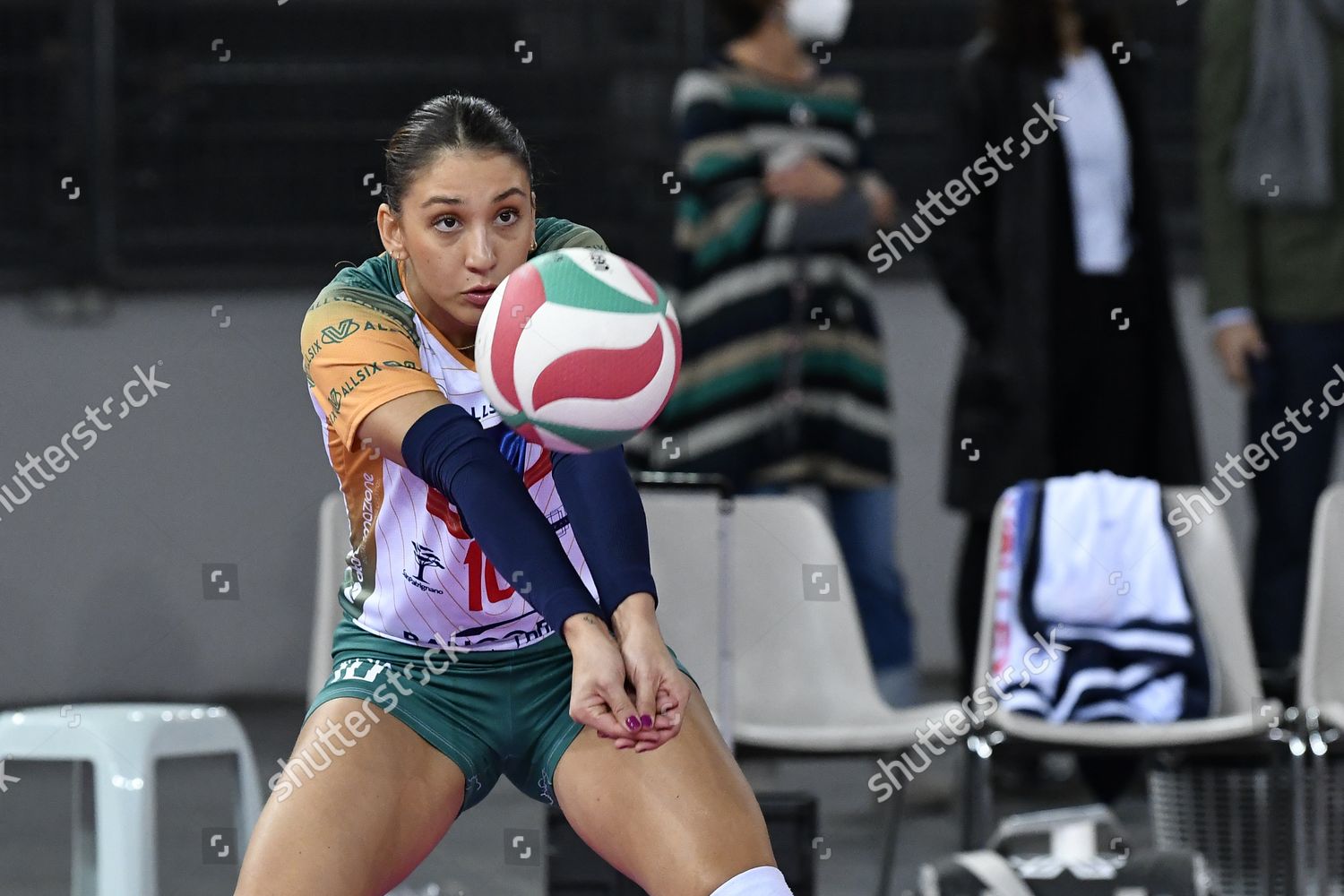 Beatrice Parrocchiale Vero Volley Monza Action Editorial Stock Photo ...