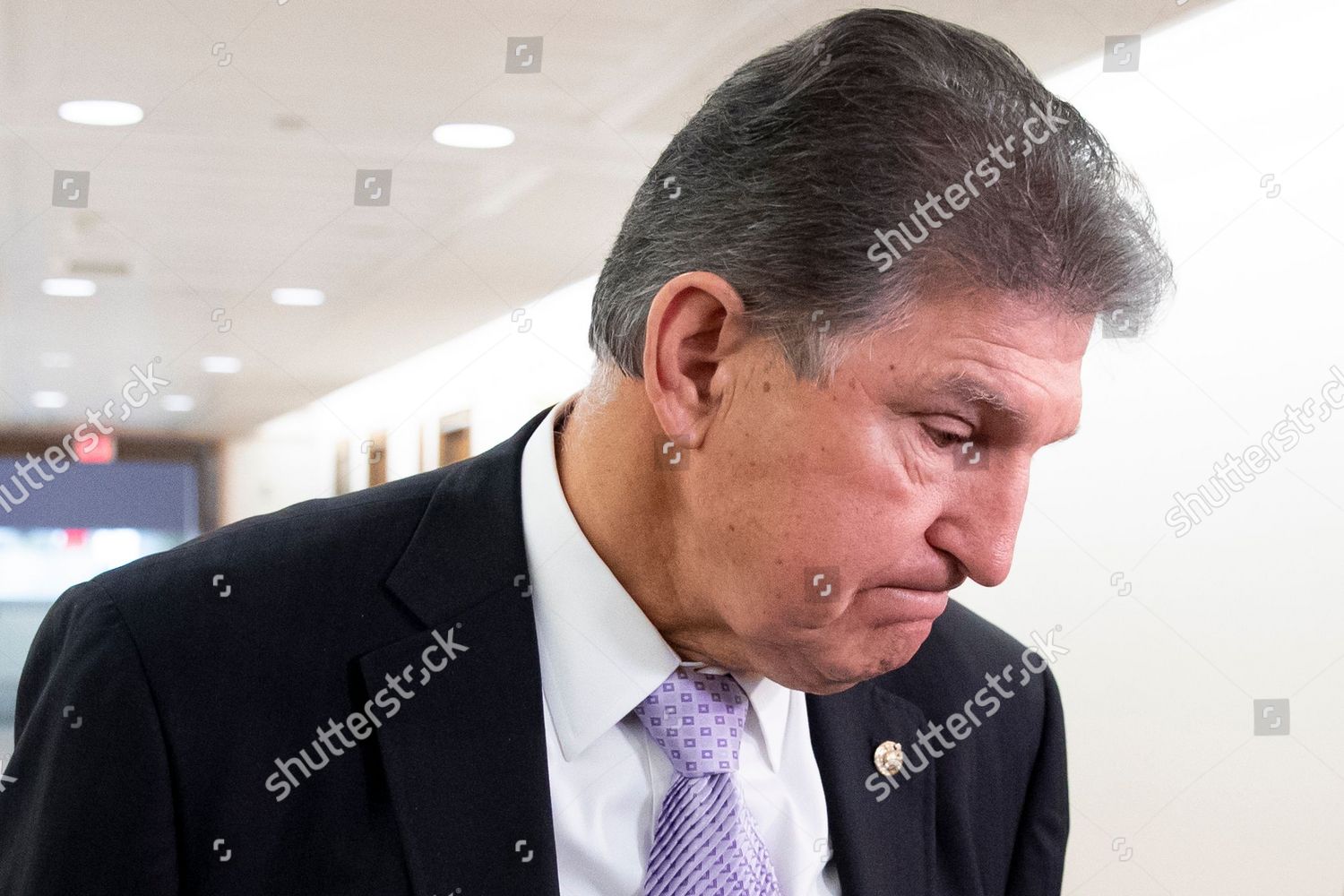 Democratic Senator West Virginia Joe Manchin Editorial Stock Photo