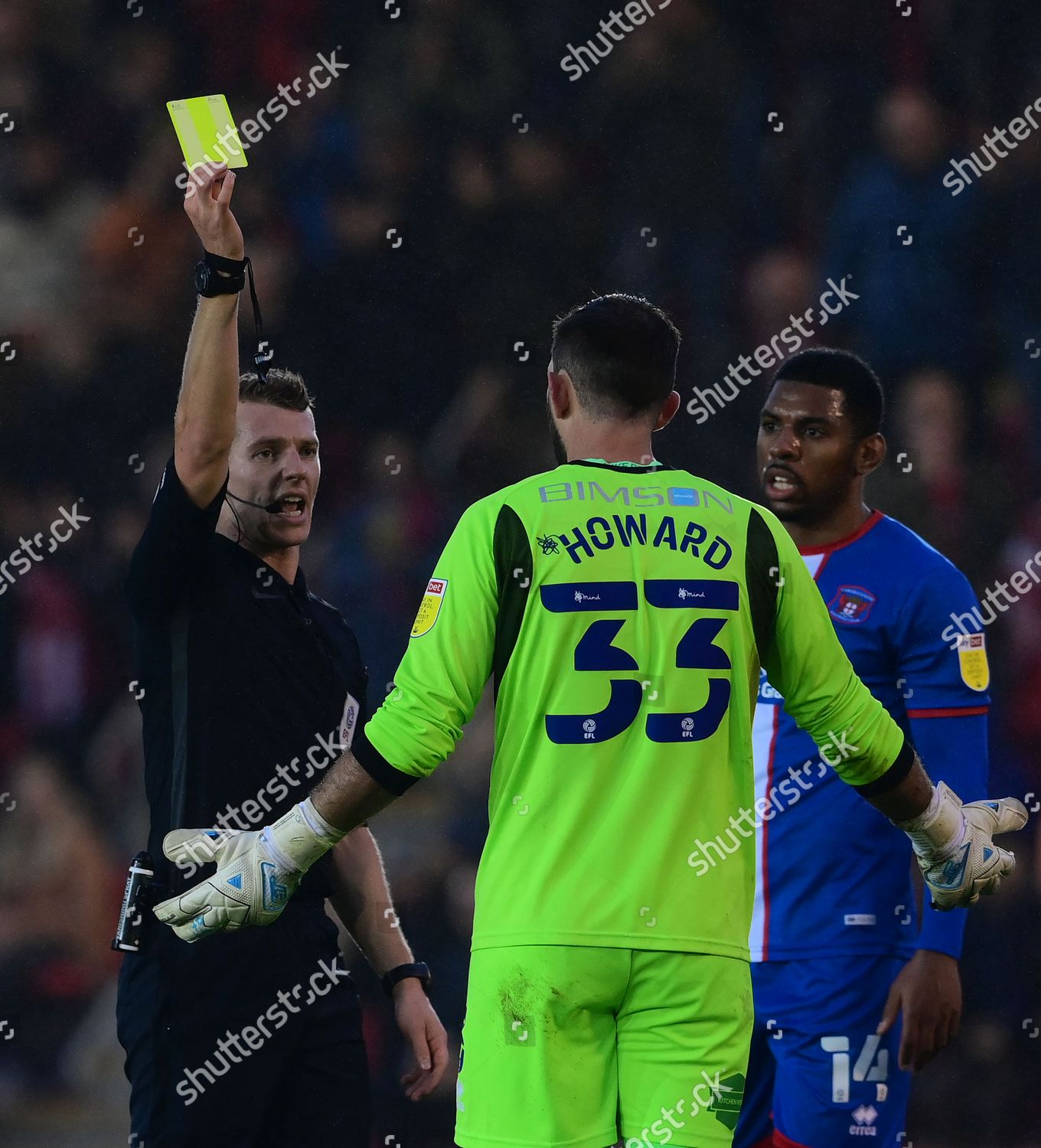 Mark Howard Goalkeeper Carlisle United Shown Editorial Stock Photo ...