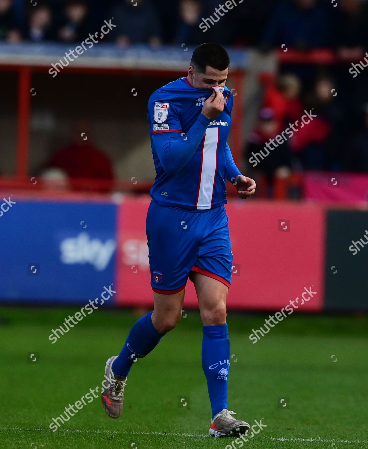 Jon Mellish Carlisle United Shown Straight Editorial Stock Photo