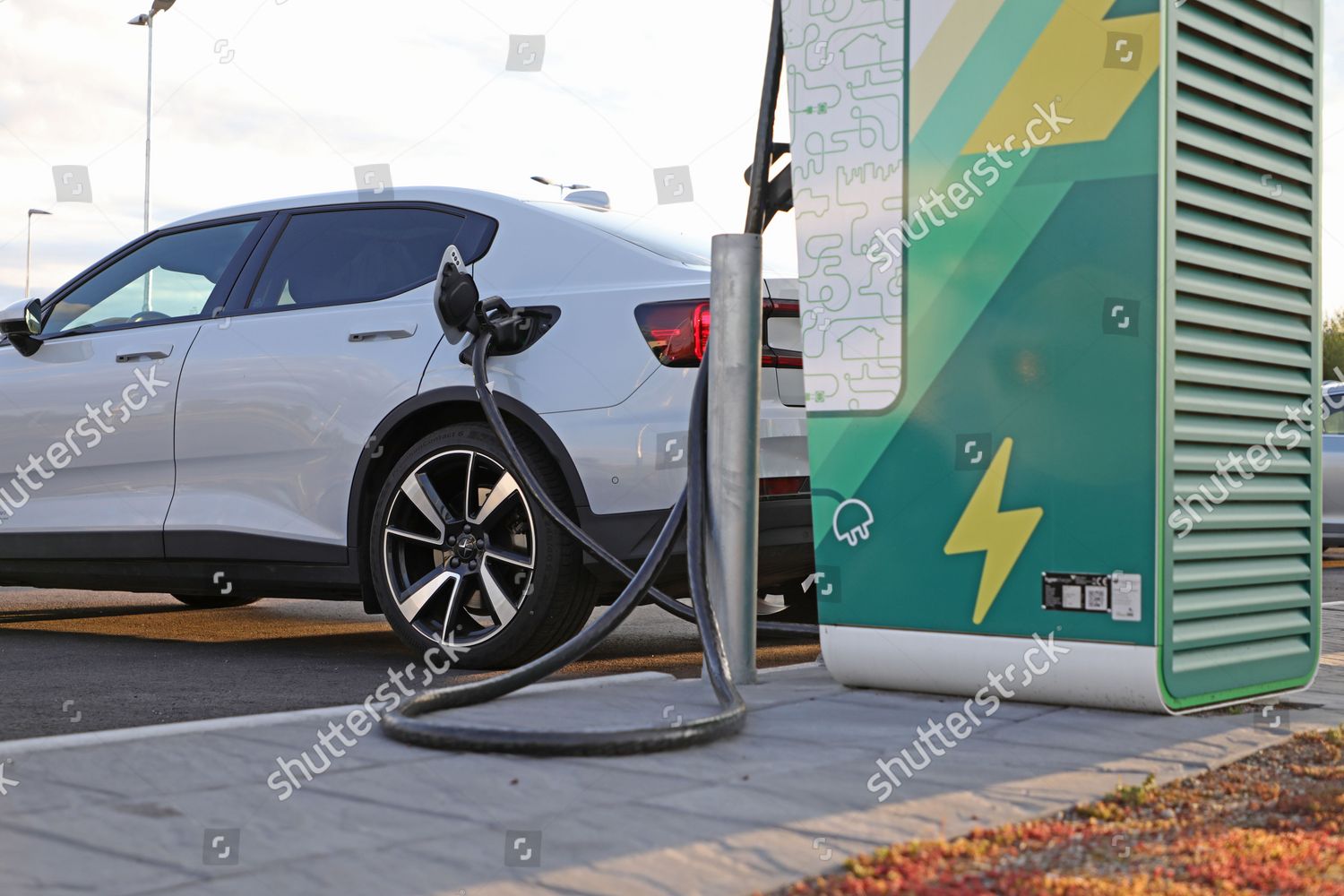Fortum Charge Drive Charging Station Electric Editorial Stock Photo