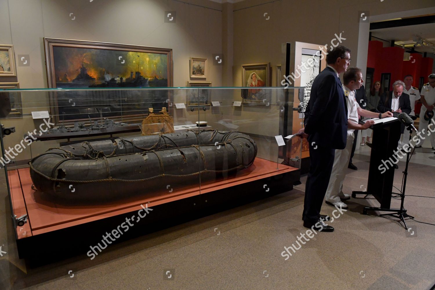 Carley Life Float Sole Relic Hmas Editorial Stock Photo Stock Image