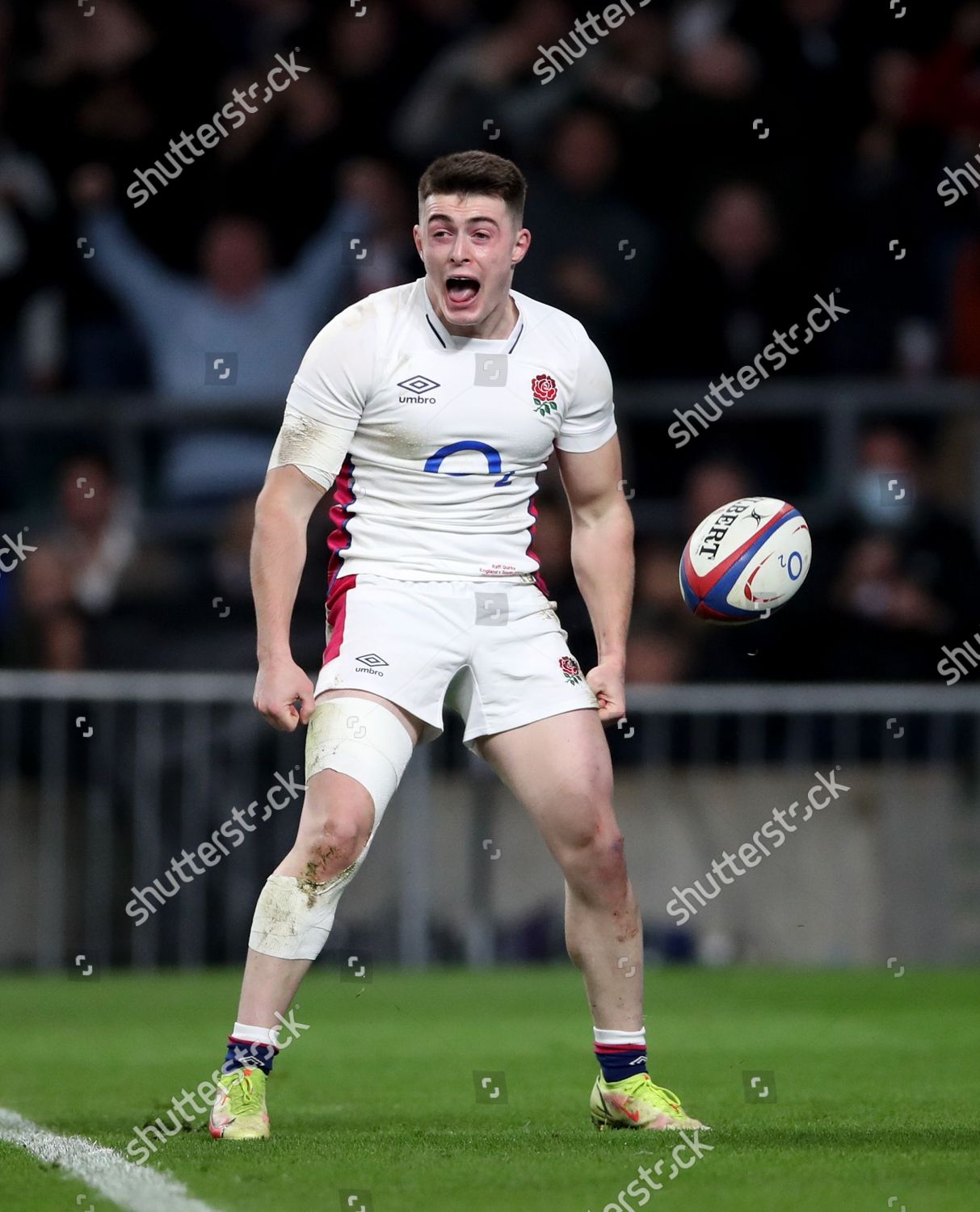 Raffi Quirke Celebrates Scoring 3rd England Editorial Stock Photo