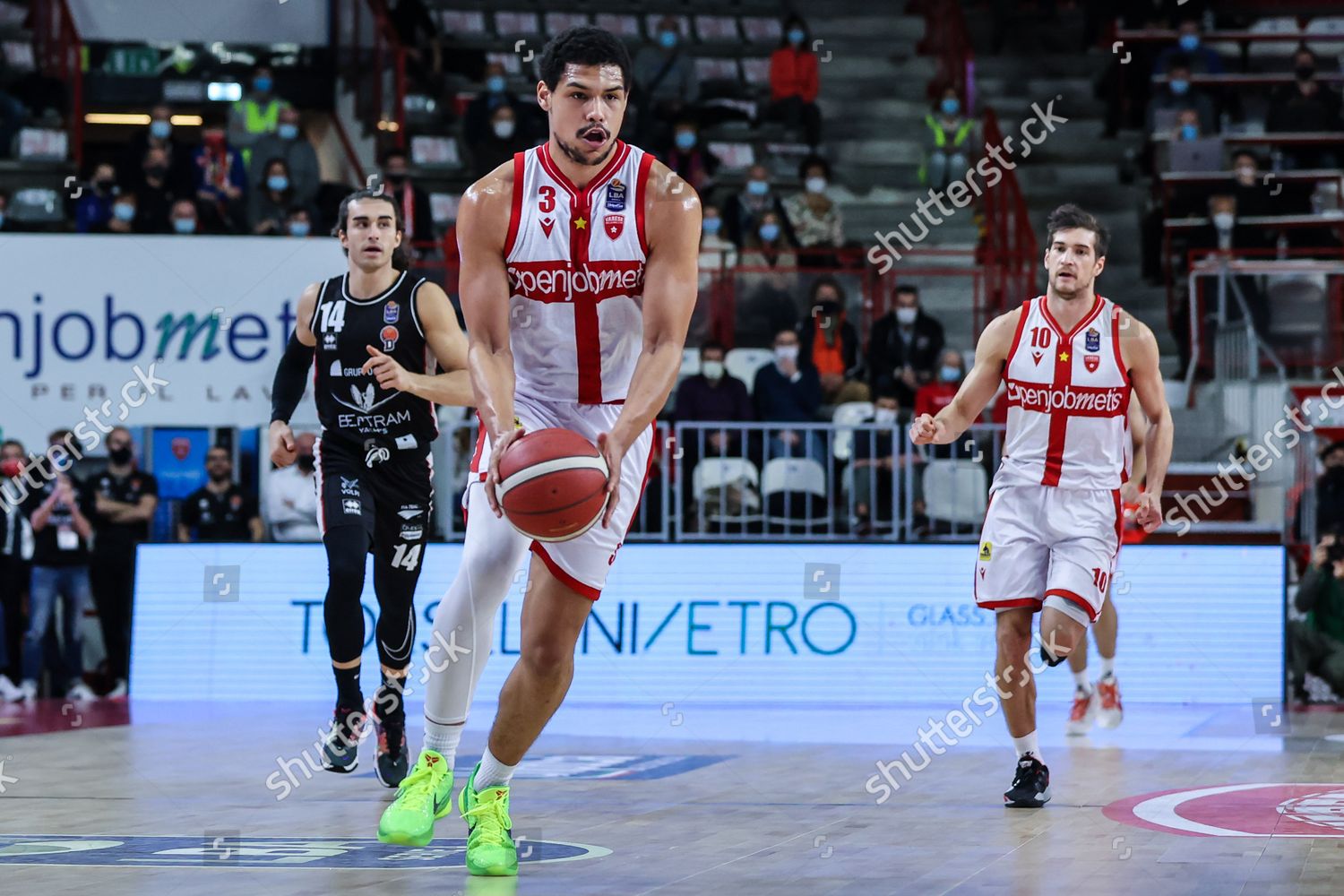 Trey Kell 3 Pallacanestro Varese Openjobmetis Editorial Stock Photo