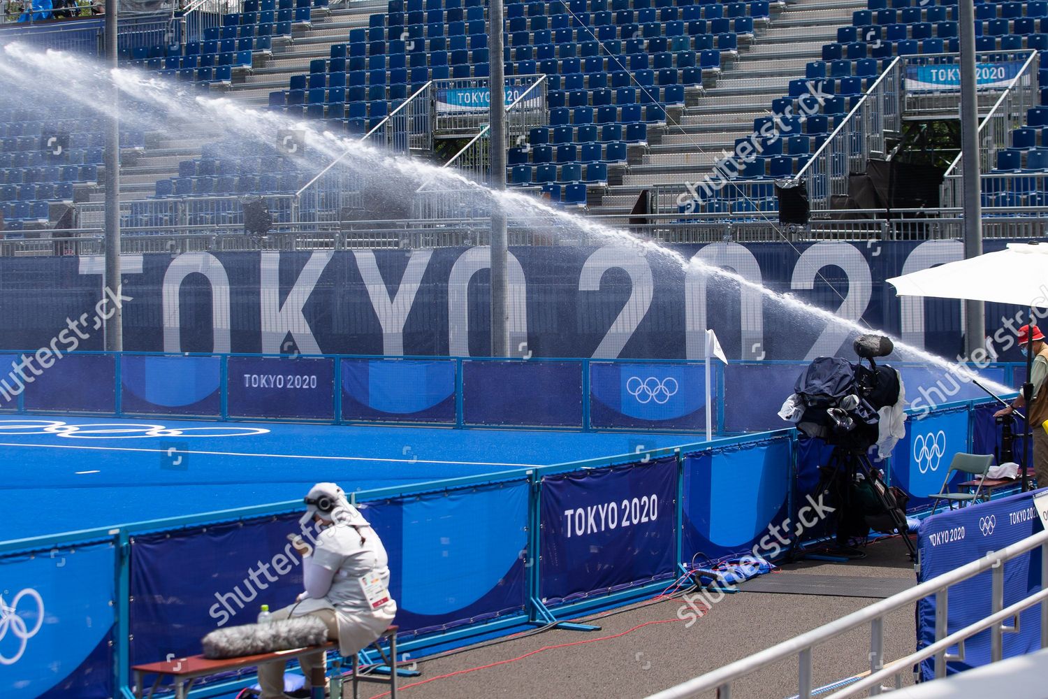 pitch-sprayed-during-half-time-break-editorial-stock-photo-stock