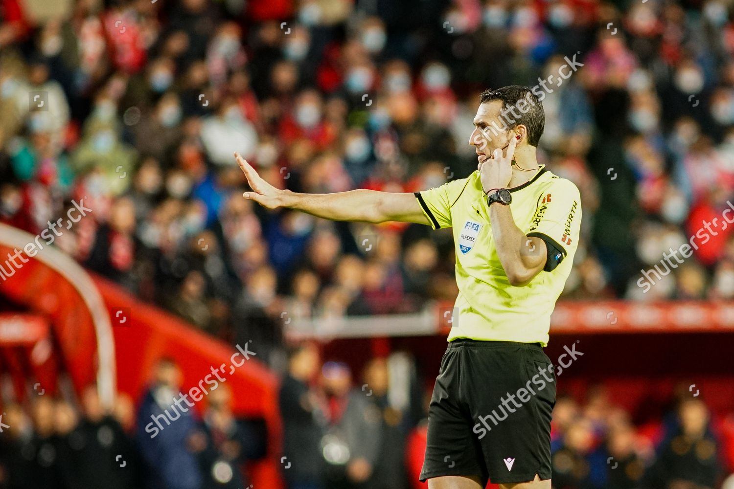 Referee Juan Martinez Munuera Seen Action Editorial Stock Photo - Stock ...