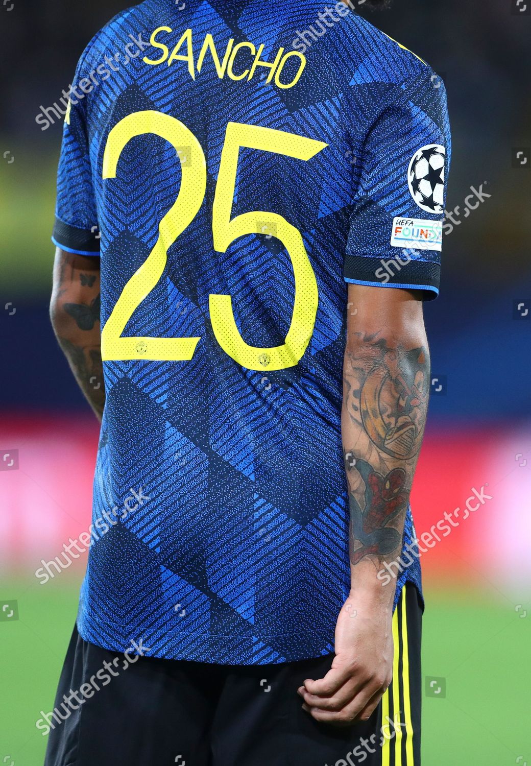 Jadon Sancho Manchester United Tattooed Arm Editorial Stock Photo - Stock  Image | Shutterstock