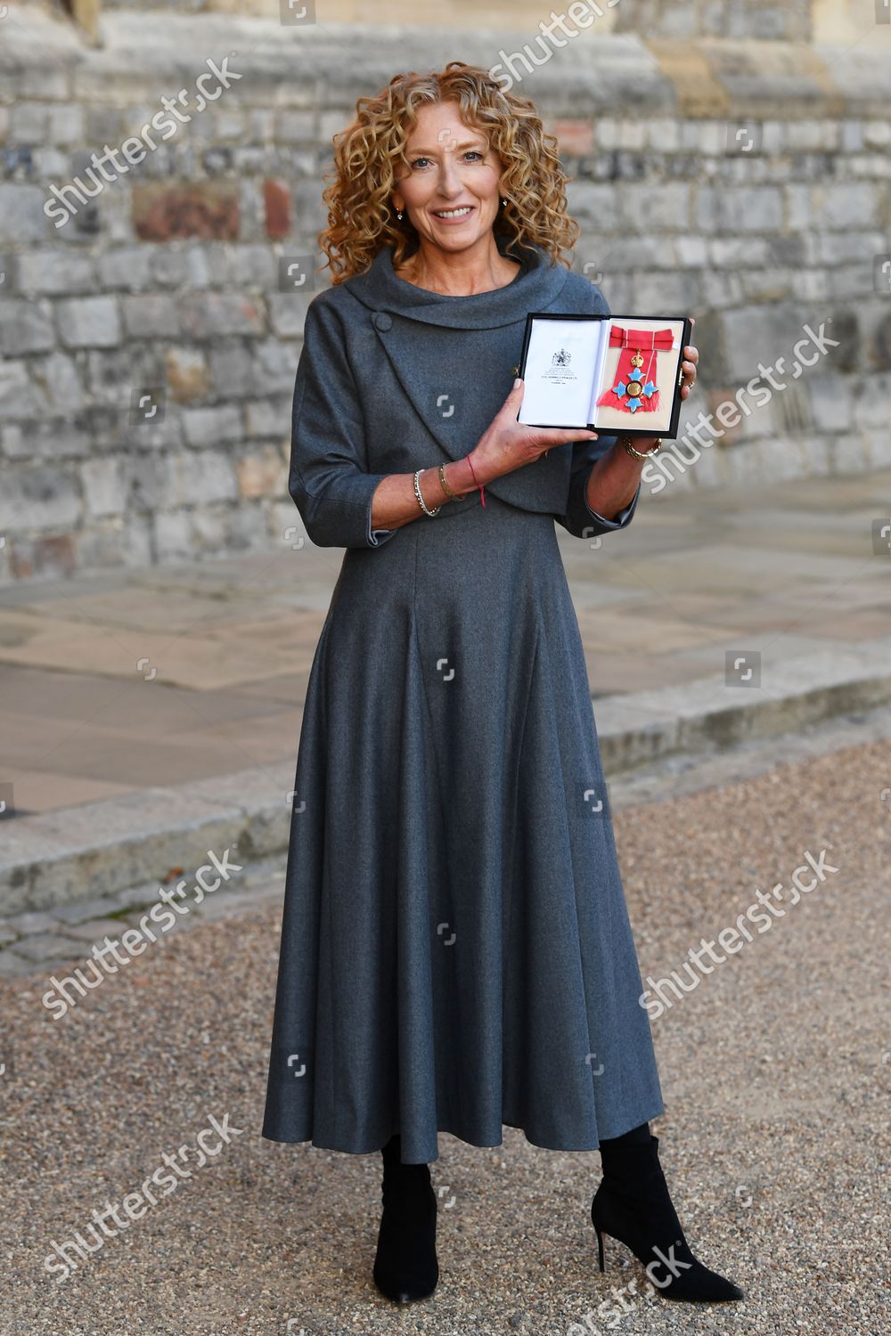 Kelly Hoppen Receives Cbe Services Great Editorial Stock Photo Stock   Shutterstock 12614365b 