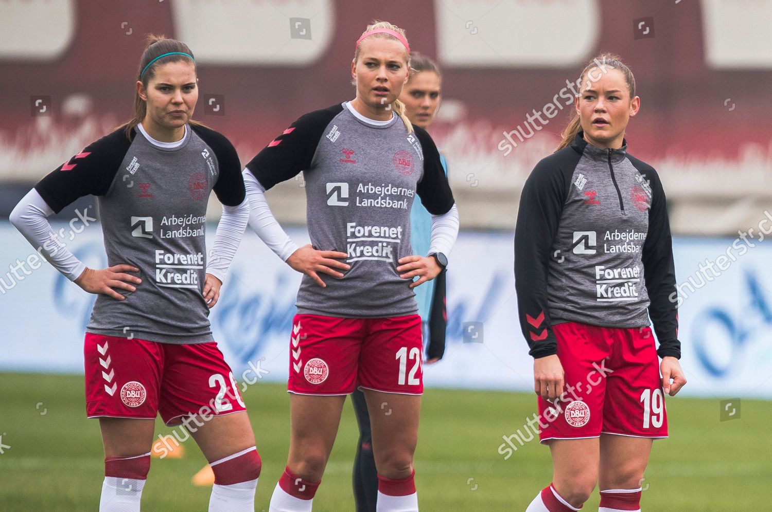 Danish soccer star Stine Larsen in images