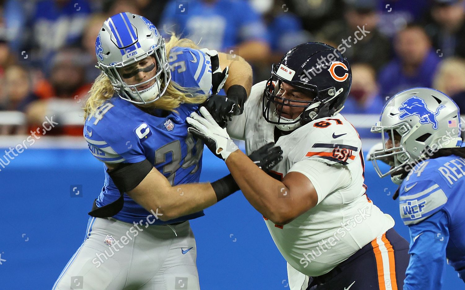 Detroit Lions Inside Linebacker Alex Anzalone Editorial Stock Photo ...