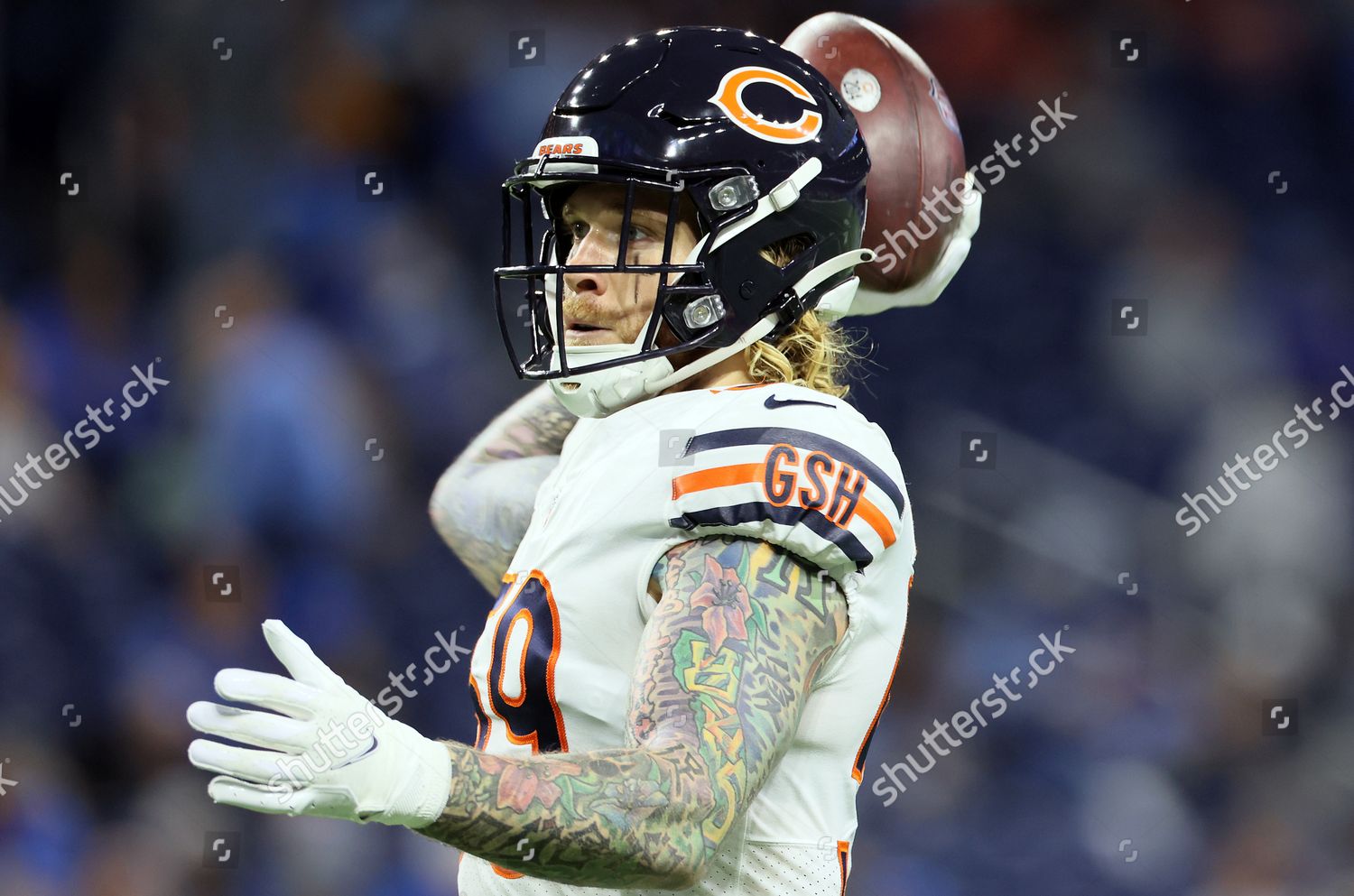 Chicago Bears Inside Linebacker Cassius Marsh Editorial Stock