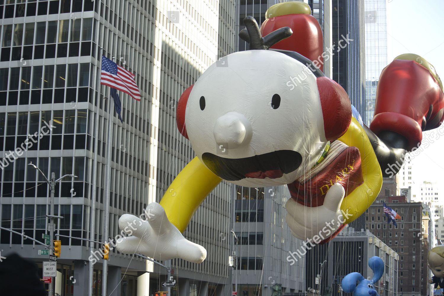 Greg Heffley Quotdiary Wimpy Kidquot Balloon Editorial Stock Photo