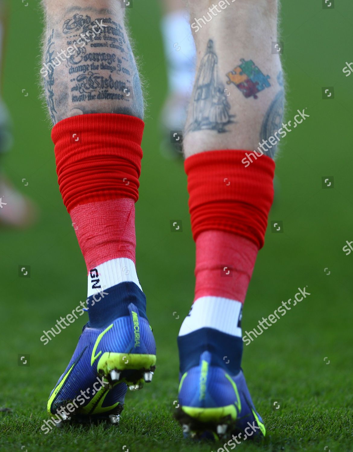 Tattooed Leg James Mcclean Wigan Athletic Editorial Stock Photo - Stock ...