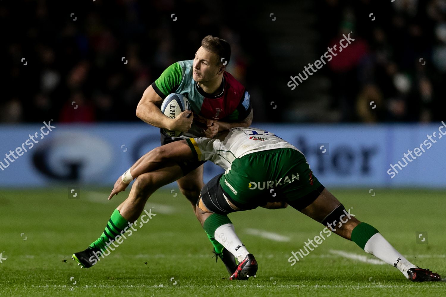 Andre Esterhuizen Harlequins Action Editorial Stock Photo - Stock Image ...