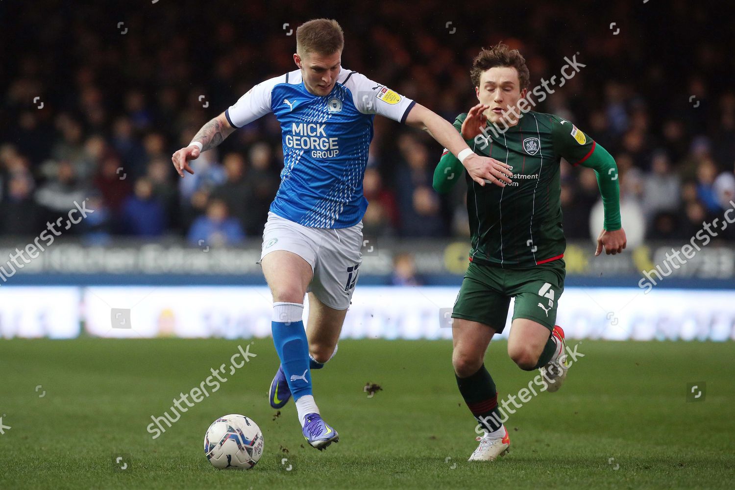 Josh Knight Peterborough United Action Callum Editorial Stock Photo ...