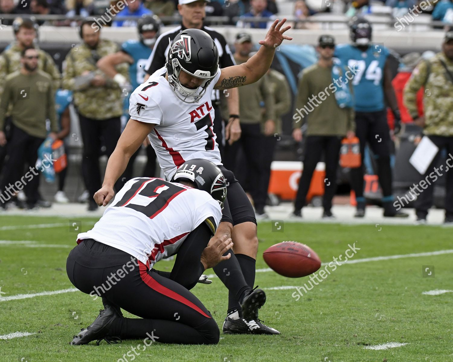 November 28, 2021 - Jacksonville, FL, U.S: Atlanta Falcons