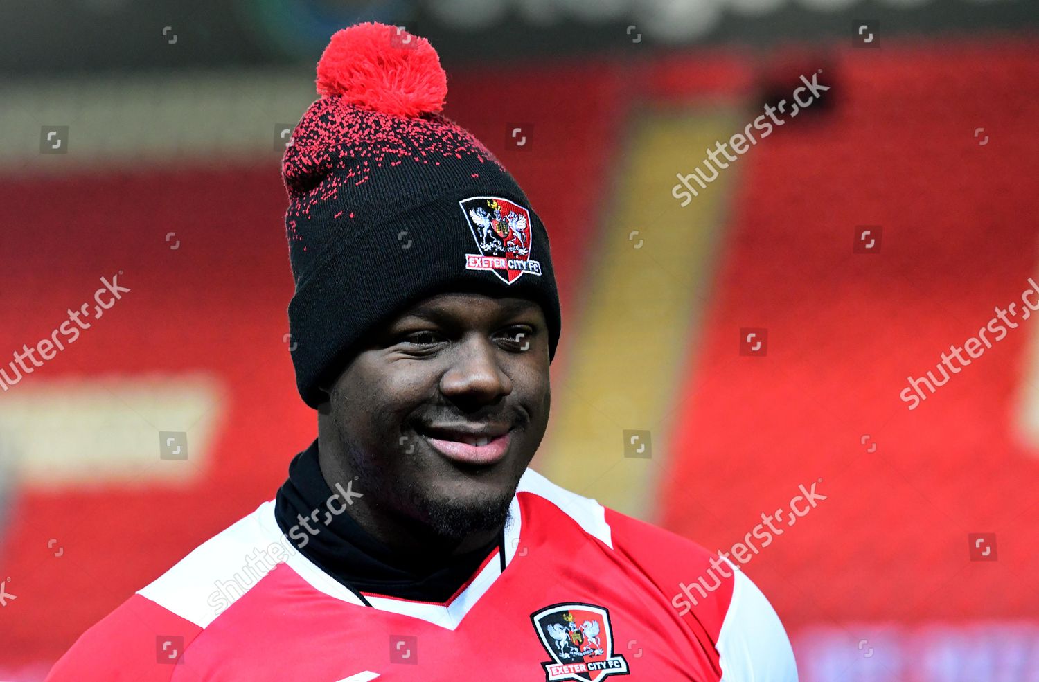 Exeter City Fancricketer Carlos Brathwaite Barbados Editorial Stock