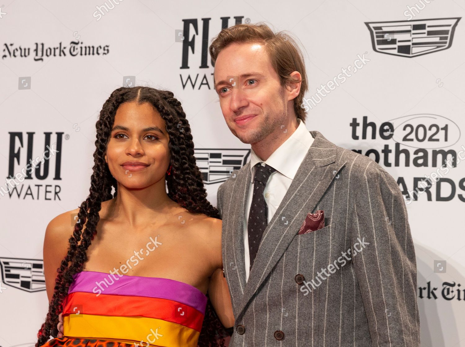 Zazie Beetz David Rysdahl Attend 2021 Editorial Stock Photo Stock