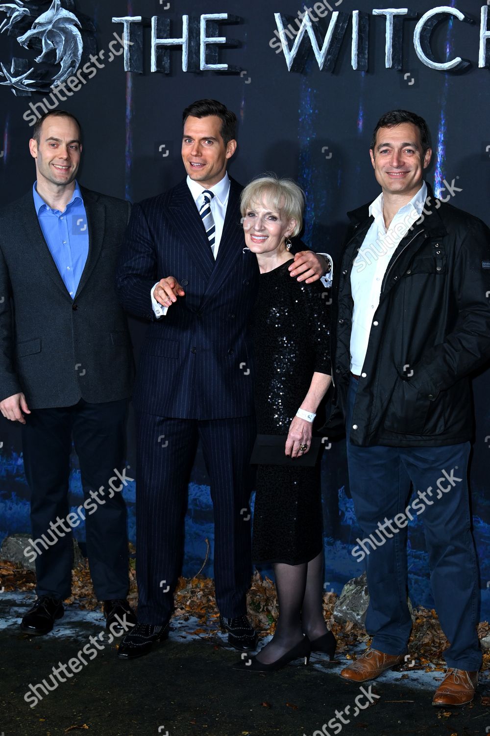 Henry Cavill — HENRY CAVILL, with his mother and brothers SIMON