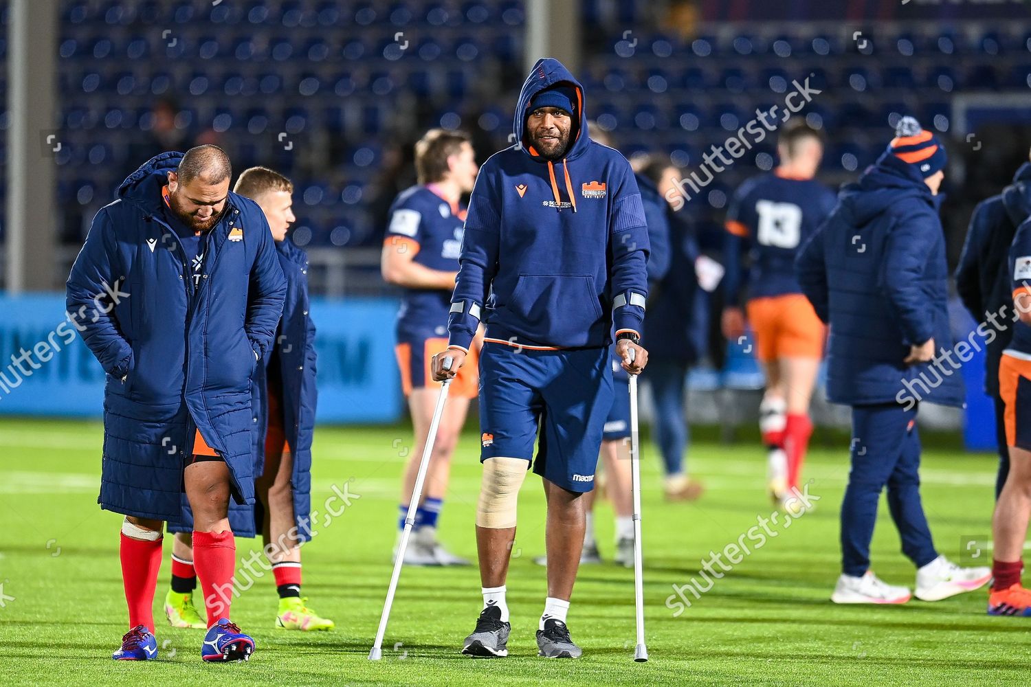 Viliame Mata 8 Edinburgh Rugby Leaves Editorial Stock Photo Stock