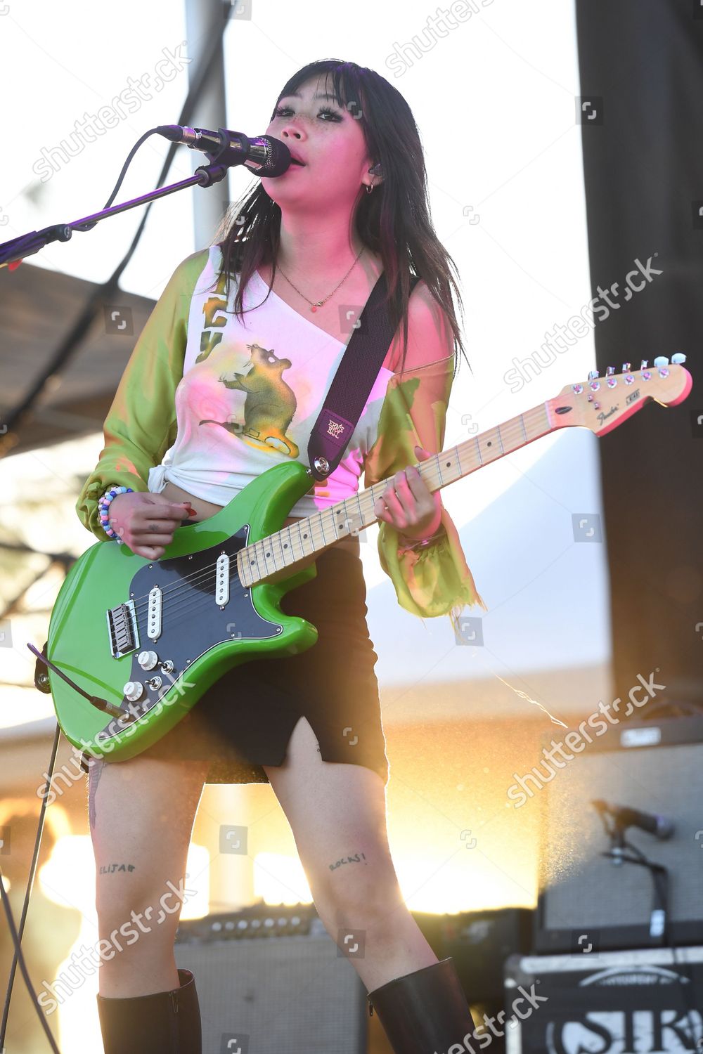 Beabadoobee Performs During Audacy Beach Music Editorial Stock Photo