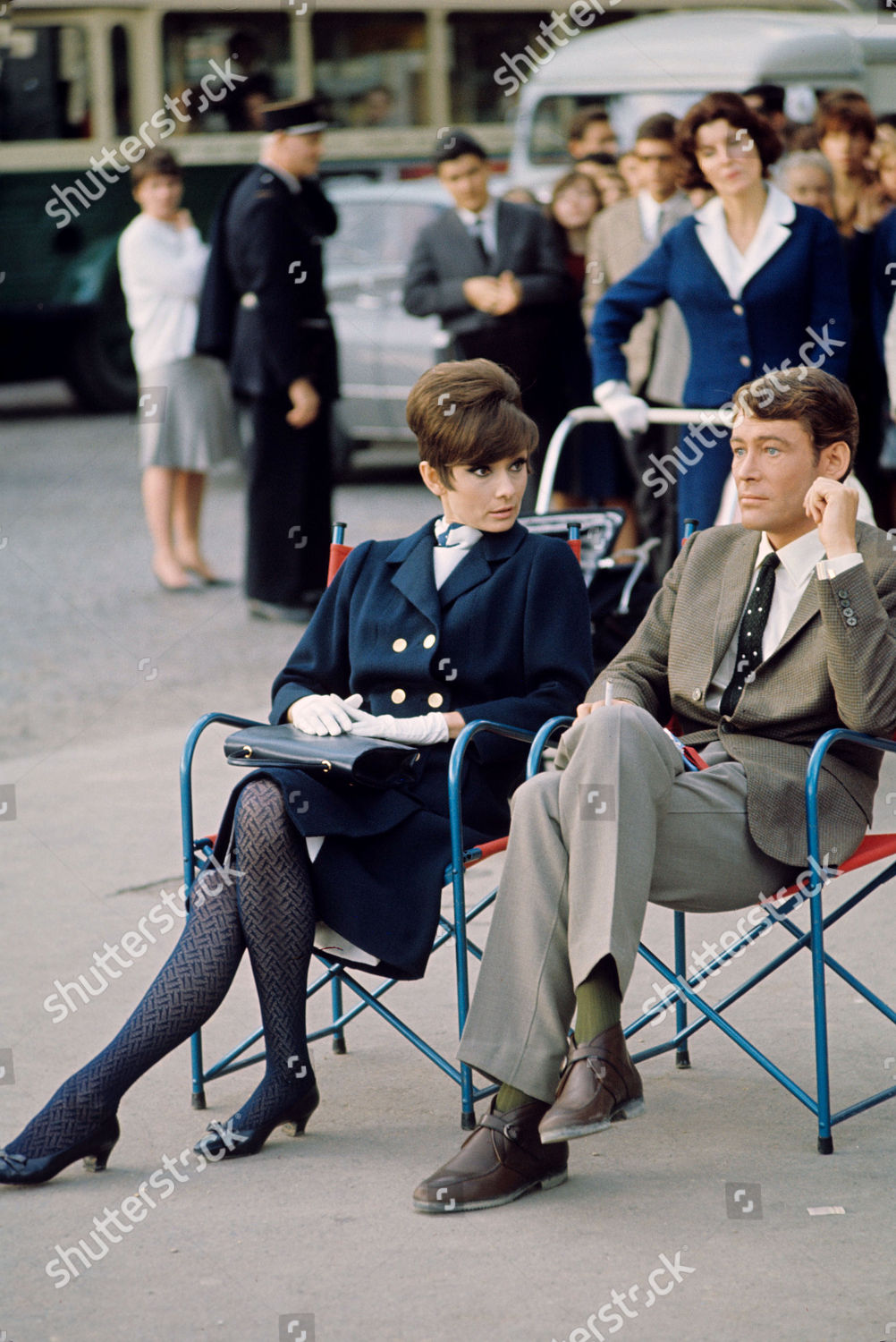 Audrey Hepburn Peter Otoole On Film Editorial Stock Photo Stock Image