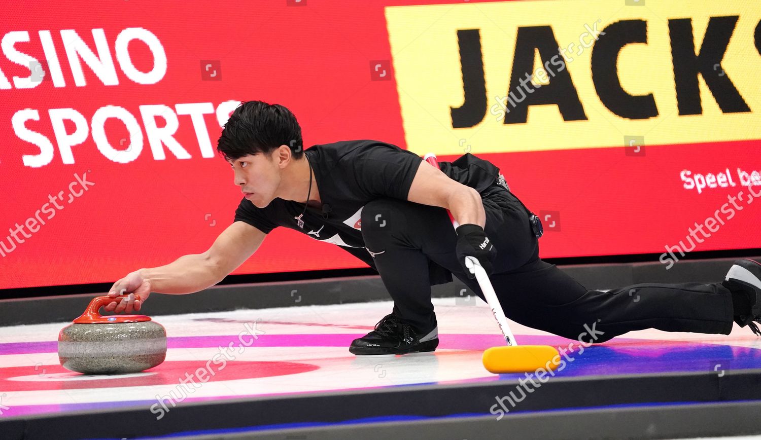 Yasumasa Tanida Japan Mixed Doubles Round Editorial Stock Photo Stock