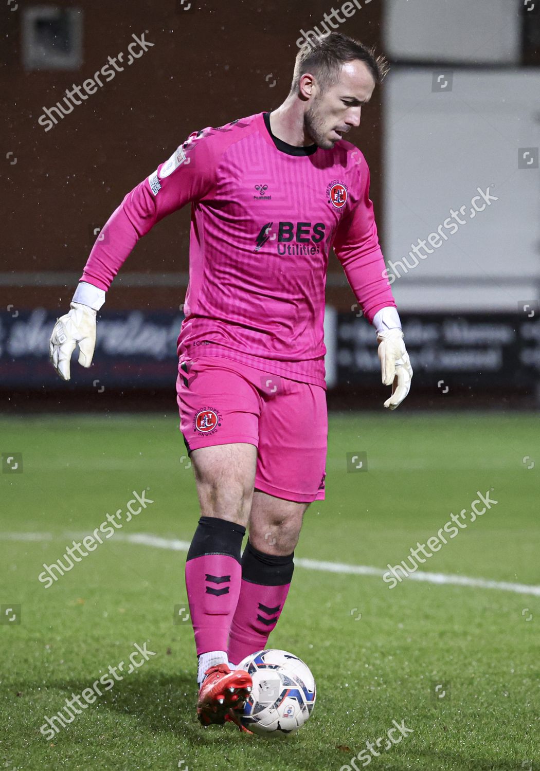 Alex Cairns Goalkeeper Fleetwood Town Editorial Stock Photo - Stock