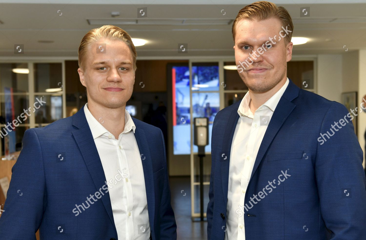 Goalkeepers Joonas Kaltiainen L Lassi Toriseva Editorial Stock Photo ...