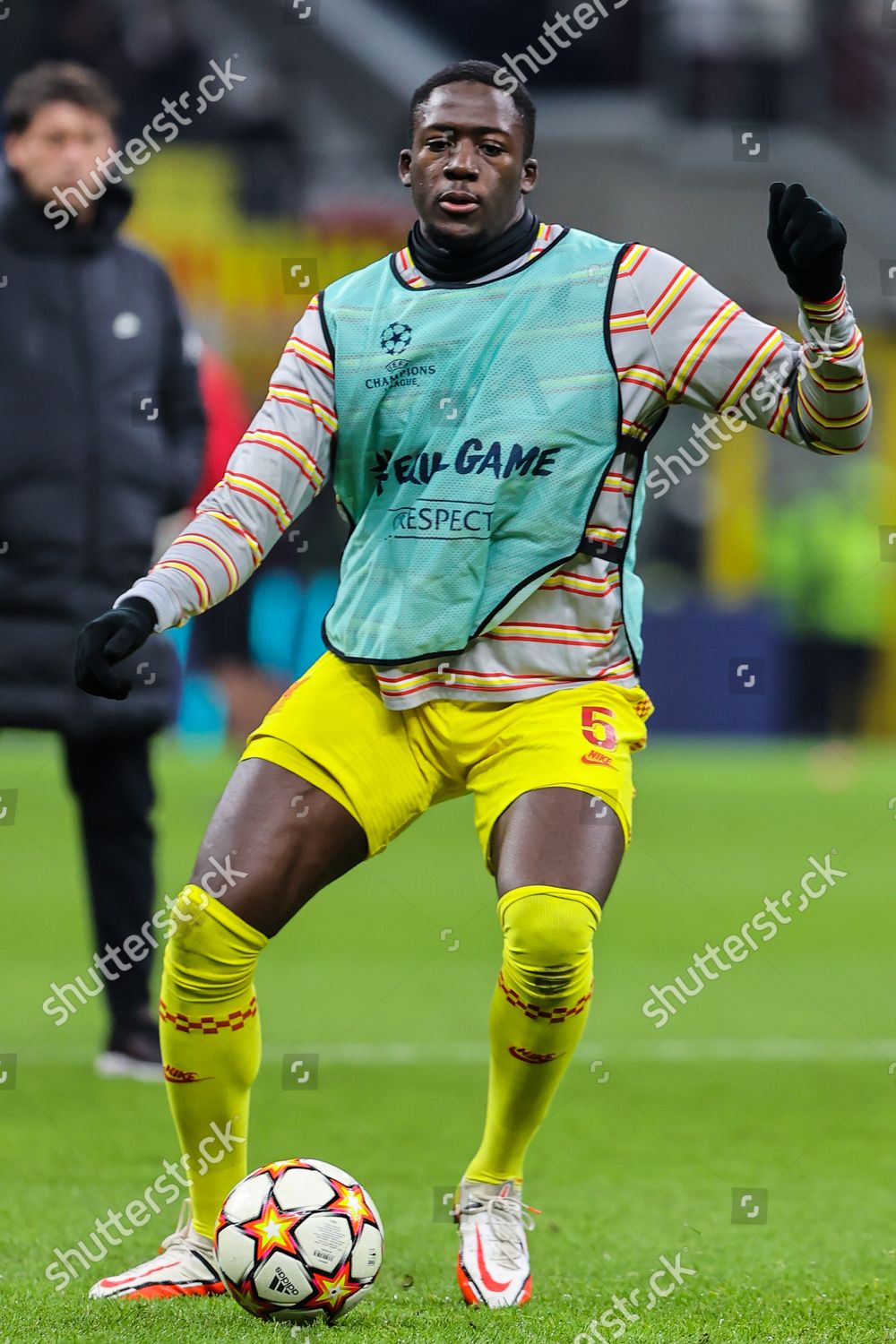 Ibrahima Konate Liverpool Fc Warms Editorial Stock Photo - Stock Image ...