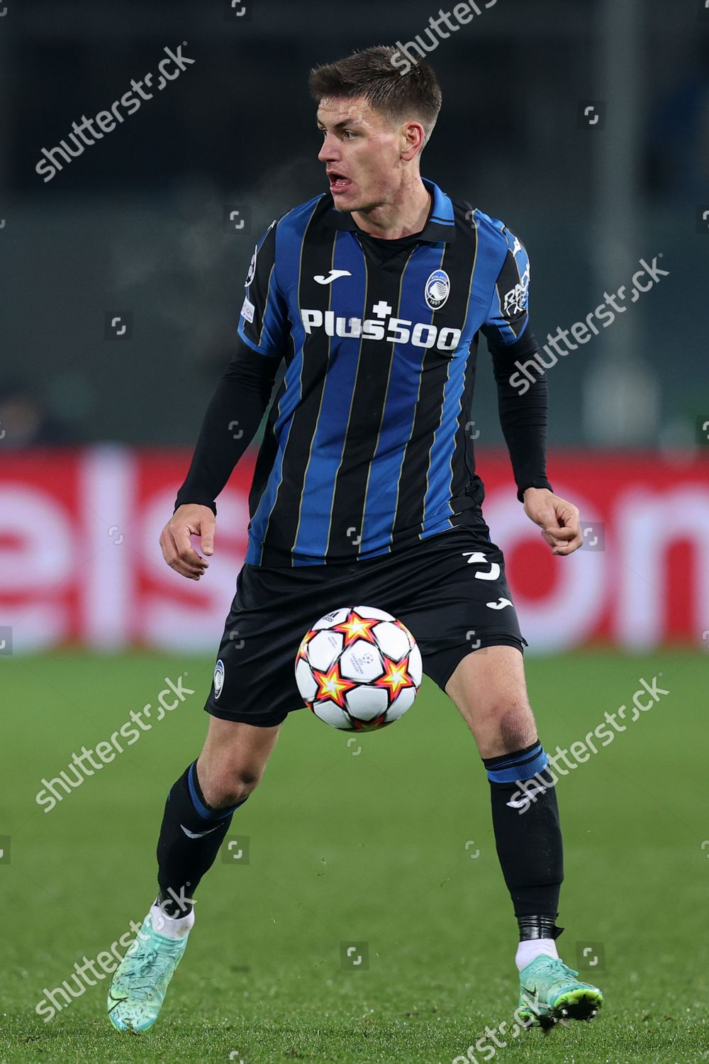 Joakim Maehle Atalanta Bergamasca Calcio Action Editorial Stock Photo ...