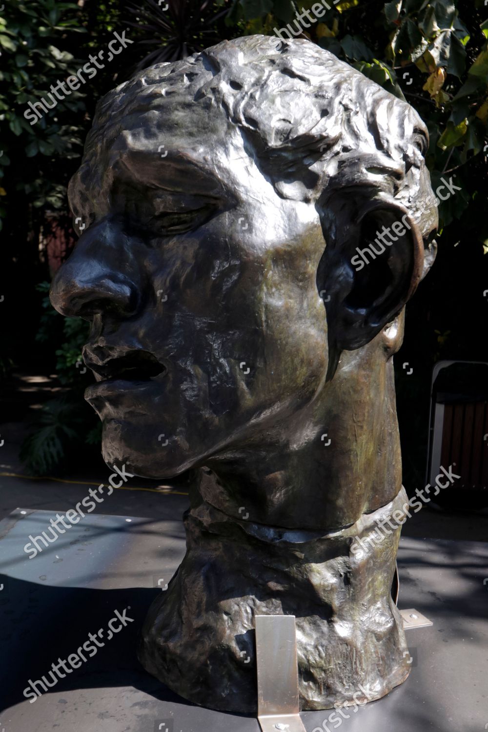 BRONZE SCULPTURE 'PIERRE DE WISSANT' BY Editorial Stock Photo Stock