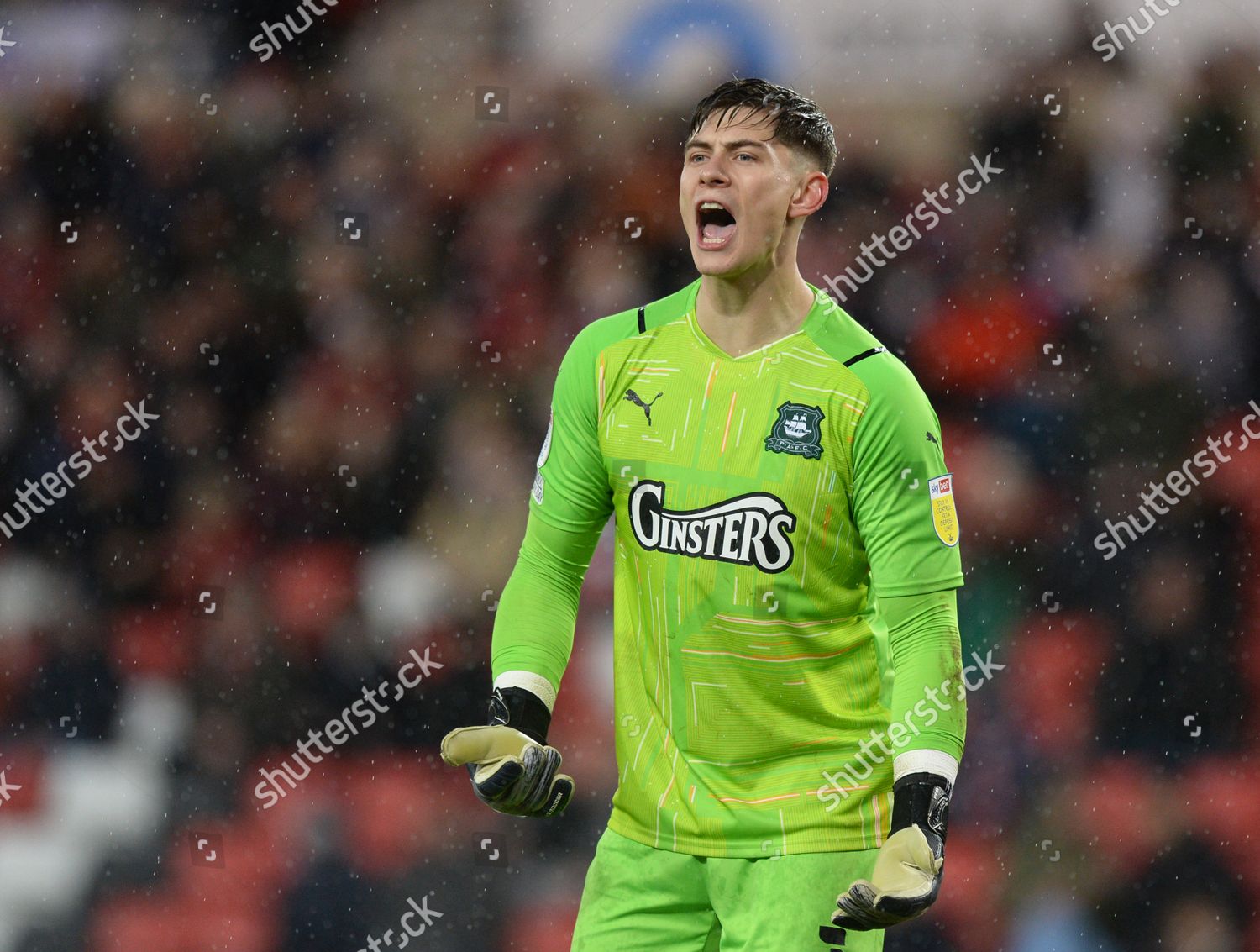 Michael Cooper Goalkeeper Plymouth Argyle Editorial Stock Photo - Stock ...