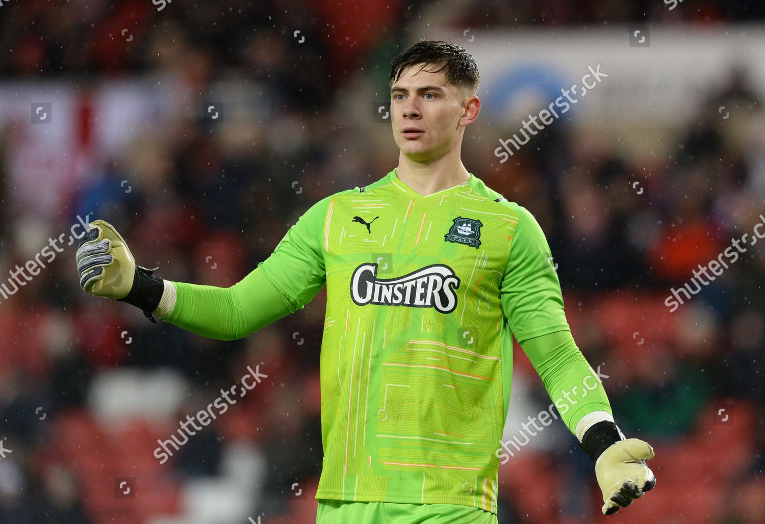 Michael Cooper Goalkeeper Plymouth Argyle Editorial Stock Photo - Stock ...